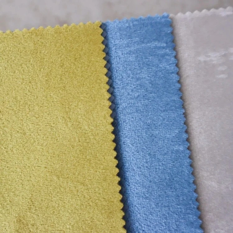 Kiiltävä Soft Holland Velvet verhoilukangas sohvaverho